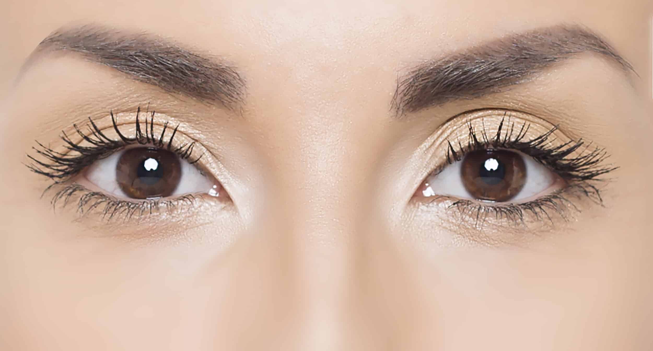 Close up photo of woman eyes